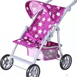 Kolica za lutke Liba Star dark pink 168451