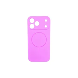 Silikonska futrola Magsafe LUX Iphone 17 PRO ROZE