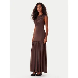 Bardot Cocktail obleka Annaise 60103DB Rjava Regular Fit