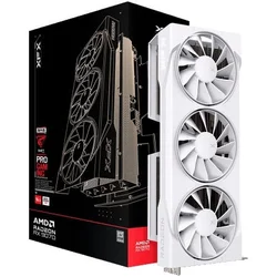XFX Swift AMD Radeon RX 9070 OC White Triple Fan Gaming Edition with 16GB GDDR6 ( RX-97SWFB3W9 )