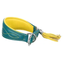 Trixie Kožna ogrlica Active Comfort Sighthound, petrolej - XS