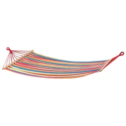 nabbi Viseča mreža XHMK 200x150 cm - barvni trakovi