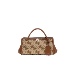 GUESS Ročna torbica Guess Sac a Main Audrey Petit Monogramme Latte Logo bež