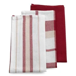 Kuhinjska krpa Pasado 65x45cm bordo 3/1 Kela