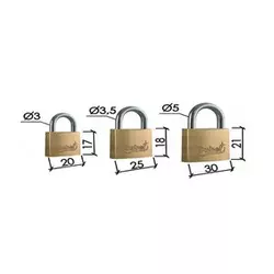 DABEL Katanac 20/25/30mm set