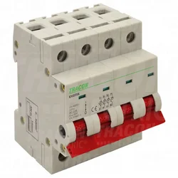 Tracon Electric 4P, 40A inštalacijsko stikalo