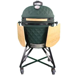 Keramični žar Kamado Pro 21” Diamond - temno zelena