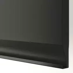 METOD Visoki element-ostava, Crnosiva/Upplöv boja antracita, mat, 40x60x200 cm