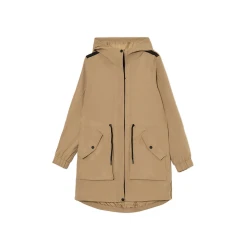 Cropp - Parka s kapuljačom - BEŽ