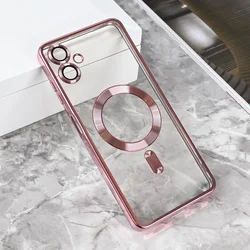 Maska za Samsung A06 Magsafe Lux, Roze