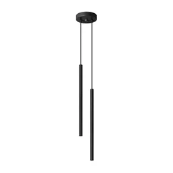 Sollux SL.1304 - Luster na sajli PASTELO, 2xG9/8W/230V, crne boje