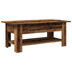 Stolić za kavu boja staro drvo 102x55x42 cm konstruirano drvo