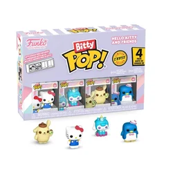 Northix Hello Kitty Funko Bitty POP! Multipack številk - 4 zbirateljske igrače