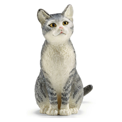 Schleich Sedeča Muca