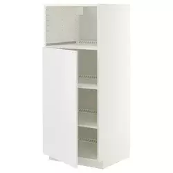 METOD Visoki element za ugradne uređaje, bela/Ringhult bela, 60x60x140 cm