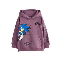 Next Majica Sonic modra/mauve/črna/bela