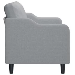 Dvosjed od tkanine svjetlosivi 140 cm