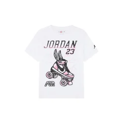 Jordan Majica roza/črna/bela