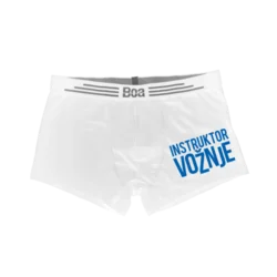 Muški donji veš Instruktor vožnje cs3904, Beli