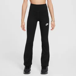 Nike G NSW CLSSC HR FLARE TGHT LBR, dječije helanke za fitnes, crna FZ5585