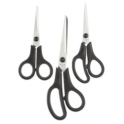 Scissors Joakim 3pcs/pk black ( 4912346 )