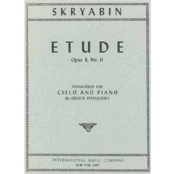 SCRIABIn:ETUDE OP.8 NR.11CELLO