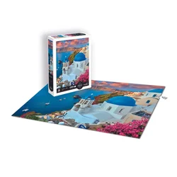 Sentosphére Puzzle 1000 kosov - Pokrajina - Santorini - Grčija