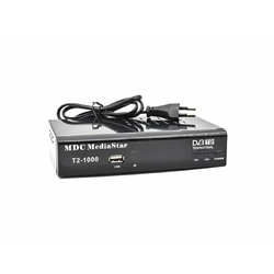 MEDIASTAR Digitalni risiver DVB-T2 T2 1000
