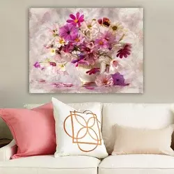 Wallity Dekorativna slika na platnu, 70x100cm, Šarena