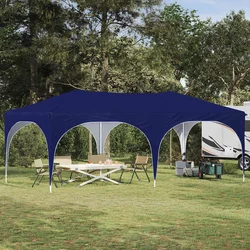 Rastezljivi šator za zabave Plava 575 x 288 x 245 cm