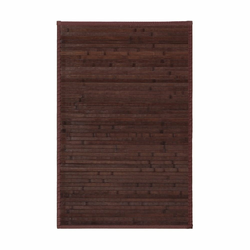 Temno rjava bambusova preproga 60x90 cm – Casa Selección