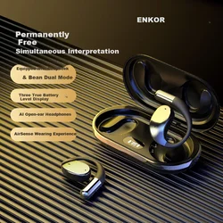 ENKOR Bluetooth slušalice EW16, Crne