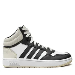 Adidas Patike za dečake hoops 3.0 mid k BG, Belo-crne