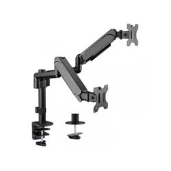 GEMBIRD Podesivi dupli stoni držač za monitor Tilt,17-32 MA-DA2P-01 44281 crni