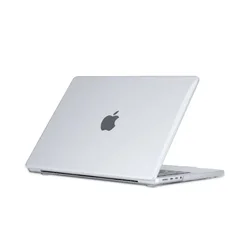 Tech-Protect SmartShell ovitek za MacBook Pro 14 M1/M2/M3 prozoren