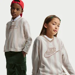 Nike Collection Older Kids Long-Sleeve Mesh Jersey - Brown