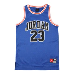 Jordan Majica  kraljevo modra / črna / bela