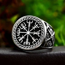 Prstan Viking Compass - SS8-1204R