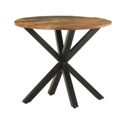 Bočni stolić 68 x 68 x 56 cm od masivnog obnovljenog drva