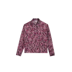 Scalpers Bluza mauve/neonsko lila/črna