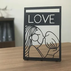 Aberto Design Dekorativna figura Only Love Pod, 2 mm, Crna