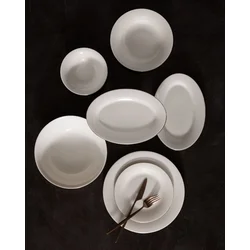 Madame Coco Set tanjira za ručavanje Solara, 27 delova, Beli