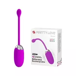 Vibro jaje Pretty Love Brooke, 15.5cm, Ljubičasto