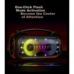 Aiwa Bluetooth zvučnik AH-28, LED, Teget