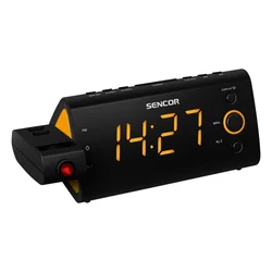 SENCOR Digitalni sat sa alarmom SRC 330 OR narandžasti