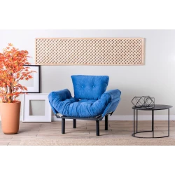 Atelier del Sofa Fotelja Nitta 95x85x70cm Plava
