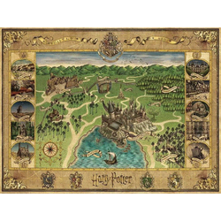 Ravensburger Puzzle Hogwarts Map 1500 kosov