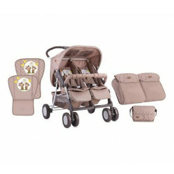 Kolica za blizance Bertoni Beige Daisy Bears