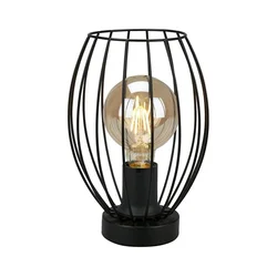 Stona lampa 1xE27/25W/230V crna