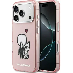 Maska za telefon iPhone 17 Pro Karl Lagerfeld Karl & Choupette Back MagSafe